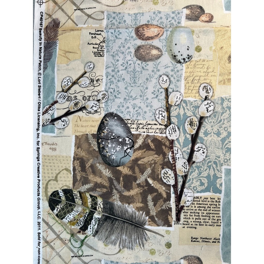 Fabric OOP Beauty in Nature Patch By Lori Siebert Springs Creative 44" L x 44" W